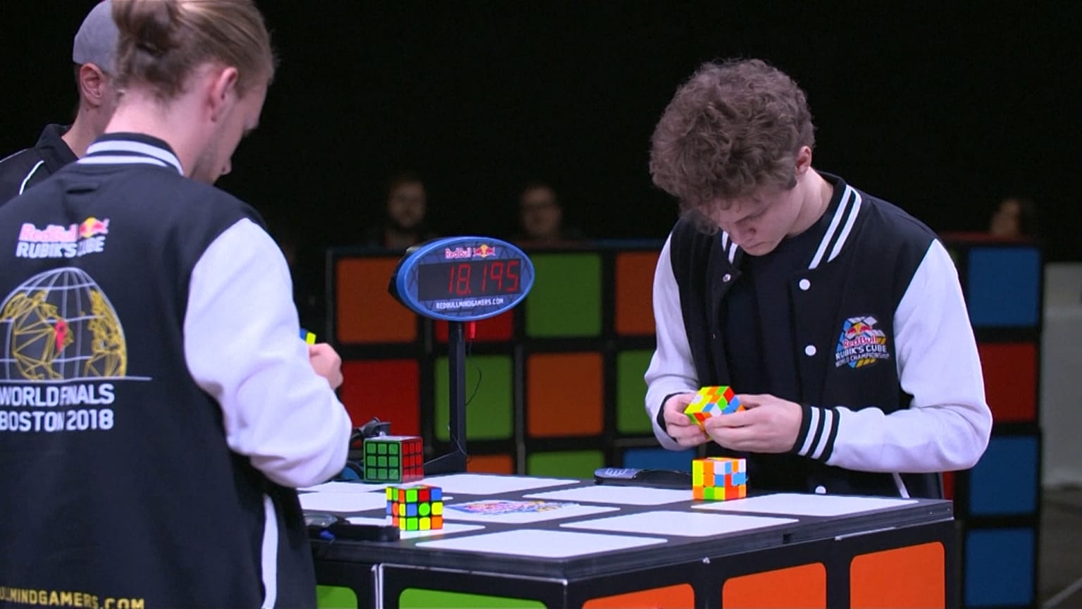 Watch: Speedy fingers compete in Rubik's Cube championship