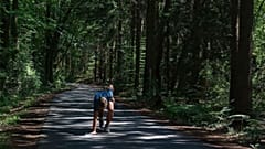 Anti-migrant graffiti prompts photographer to walk 1,900km from Wales to Poland