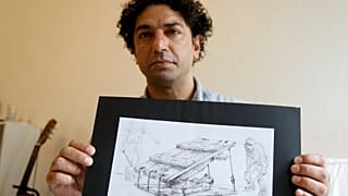 Najah al-Bukai transforma sofrimento em arte