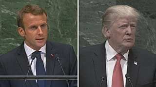 Macron vs Trump at the UN General Assembly