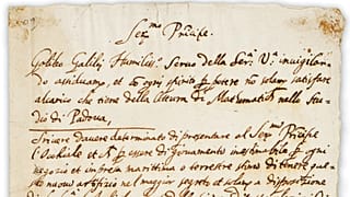 Galileo first noted an observation of the moons of Jupiter