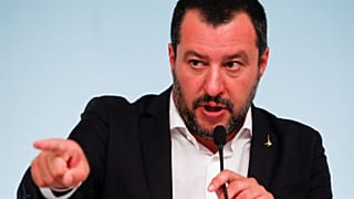 El ministro del Interior italiano, Matteo Salvini