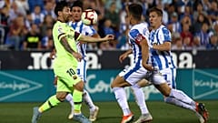 برشلونة يتعرض لهزيمة صاعقة أمام ليجانيس المتعثر