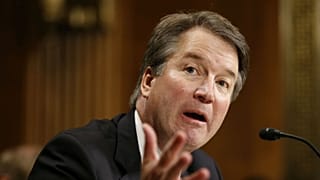 Brett Kavanaugh, candidat à la Cour suprême américaine, devant le Sénat