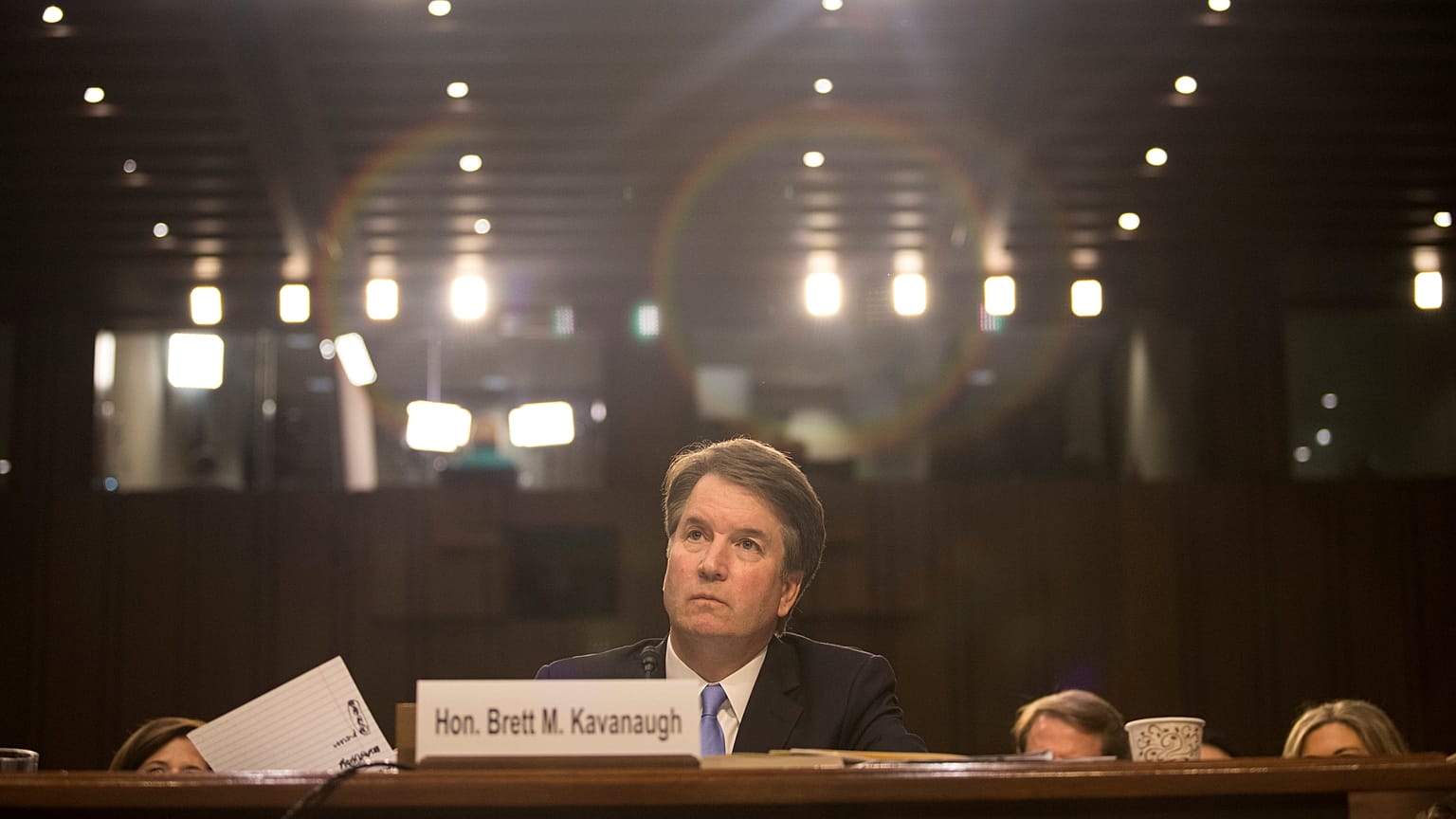 Supreme-Court-Anwärter Brett Kavanaugh Anfang September bei einer Anhörung