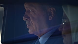 الرئيس التركي رجب طيب إردوغان لدى وصوله إلى العاصمة برلين