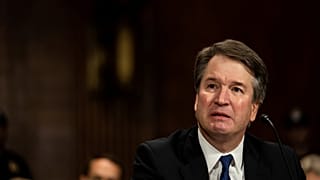 Brett Kavanaugh ABD Senatosu Adalet Komisyonu'nda savunma yaparken