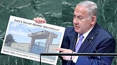 Netanyahu acusa Irão de manter armazém com material nuclear 