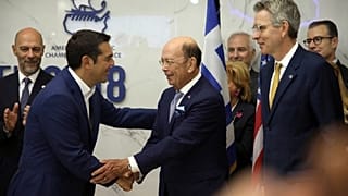 Γεύμα εργασίας Τσίπρα-Ρος