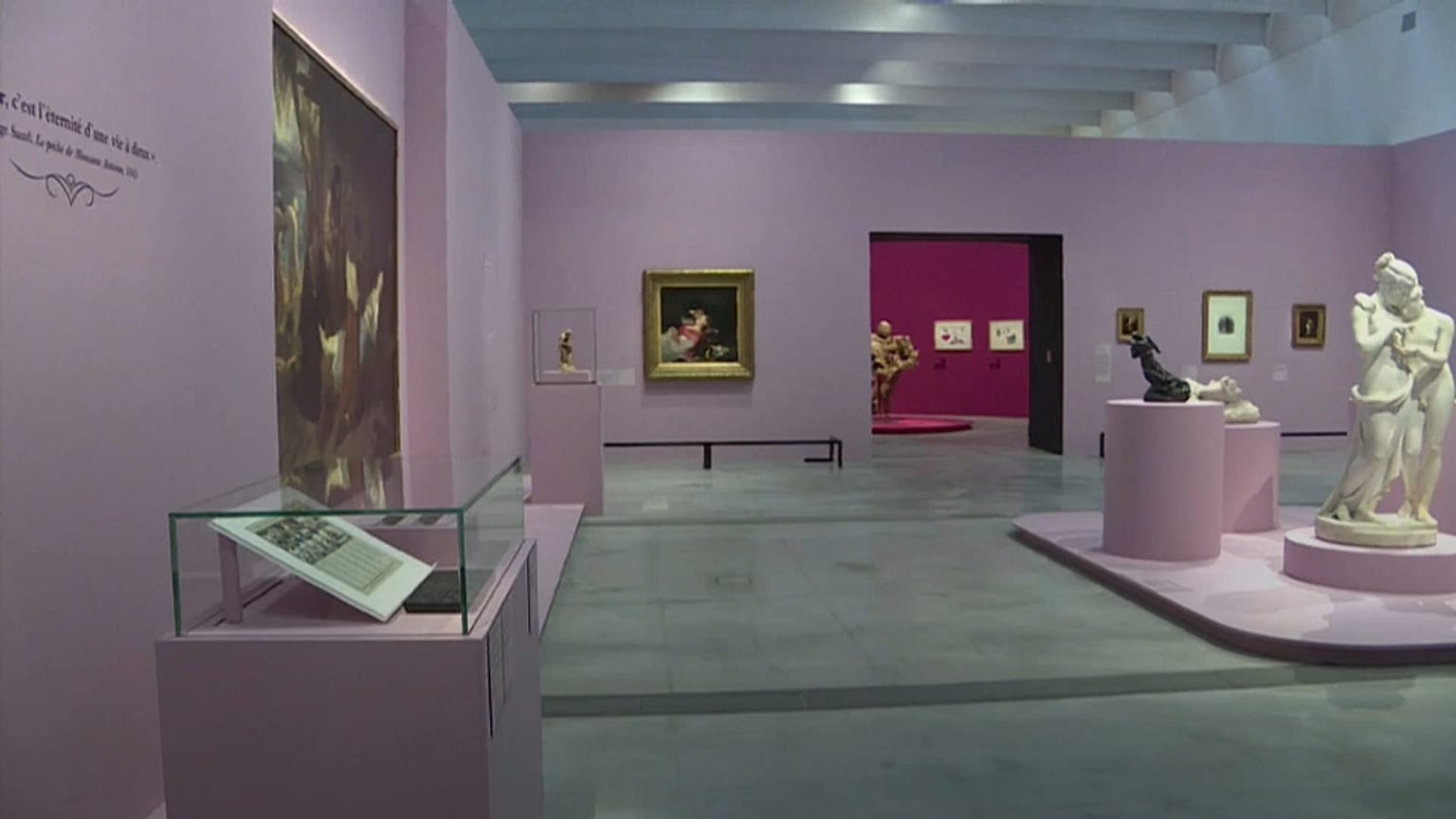 Love is in the air at the Louvre-Lens