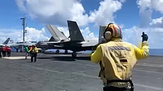 US F-35 military fighter jet crashes during training missing