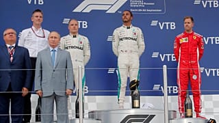 Formula 1 Rusya'da zafer Hamilton'un 