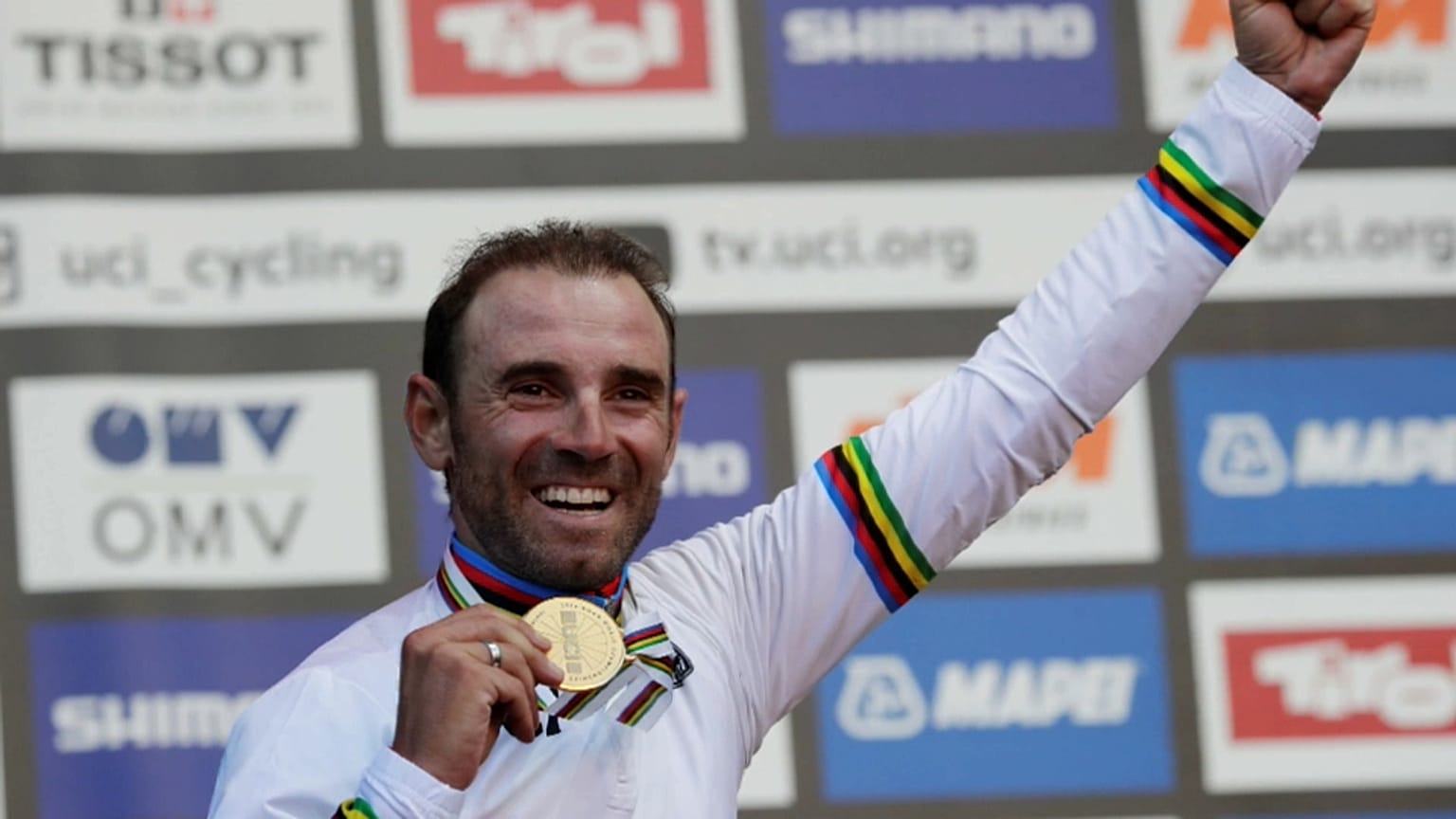 Valverde sacré champion du monde de cyclisme 