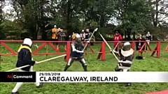Újjáéledt a középkor a nyugat-íroroszági Claregalway kastélyban