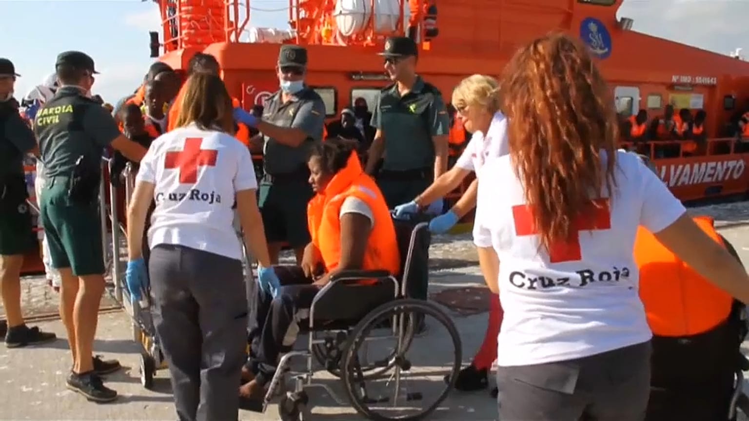 Espanha recolheu mais 675 migrantes no Mediterrâneo