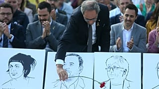  تجمع اعتراض آمیز جدایی طلبان در سالروز همه پرسی استقلال کاتالونیا