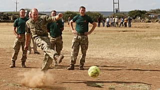 Watch: Prince William shows football skills in Kenya kickabout