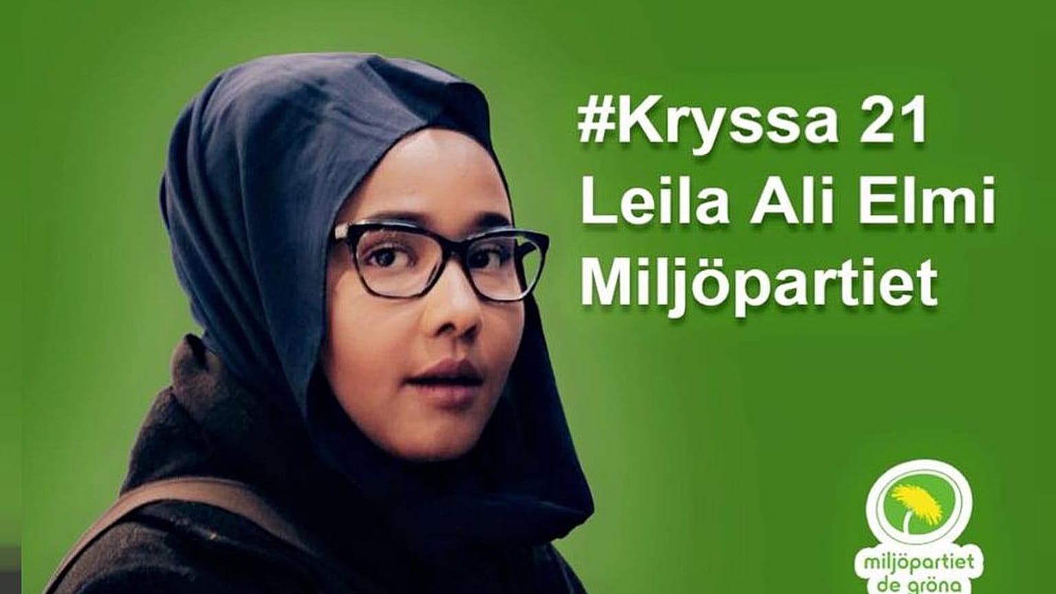 Leila Elmi: İsveç Parlamentosunun ilk müslüman ve başörtülü vekili