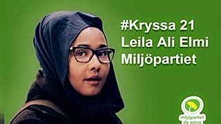 Leila Elmi: İsveç Parlamentosunun ilk müslüman ve başörtülü vekili