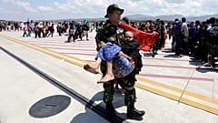 Rescue crews continue to search for survivors 