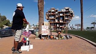 Gedenken an die Opfer des Massakers von Las Vegas