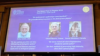 Le Nobel de physique à trois chercheurs pour leurs travaux sur les lasers