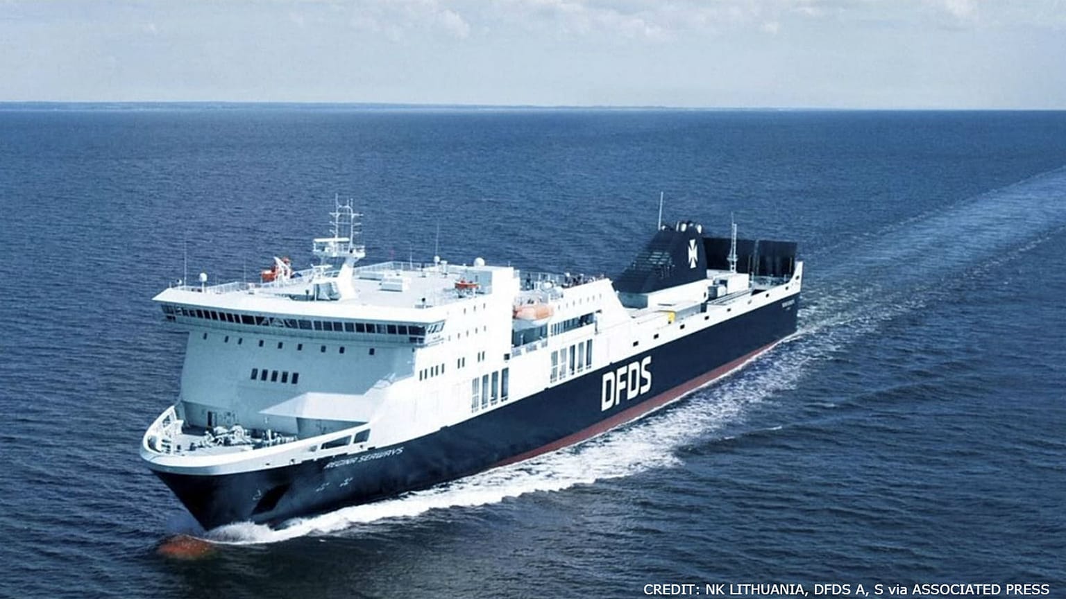 Ferry with hundreds of people on board powerless in Baltic Sea