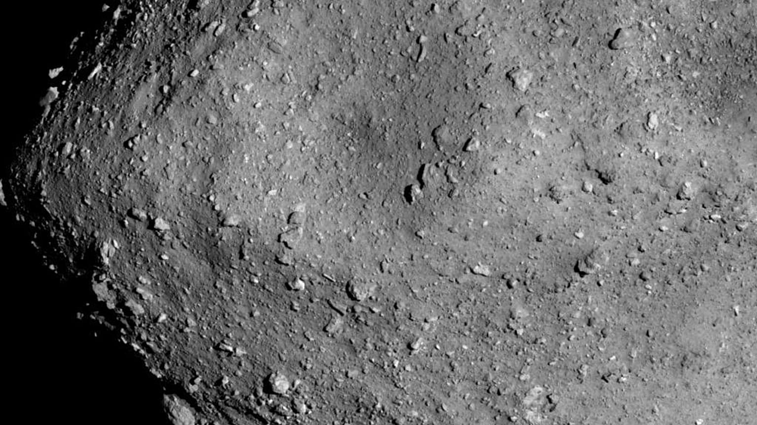Picture of the Ryugu asteroid taken on July 20, 2018.