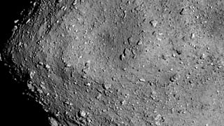 Picture of the Ryugu asteroid taken on July 20, 2018.