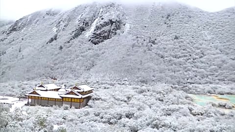 Un paisaje de cuento de hadas 