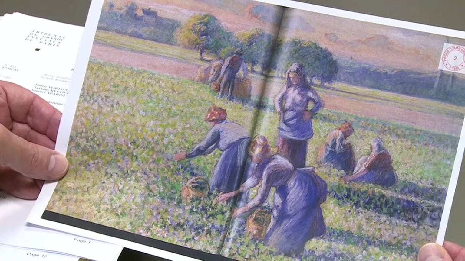 Quadro di Pissarro torna ai legittimi proprietari 