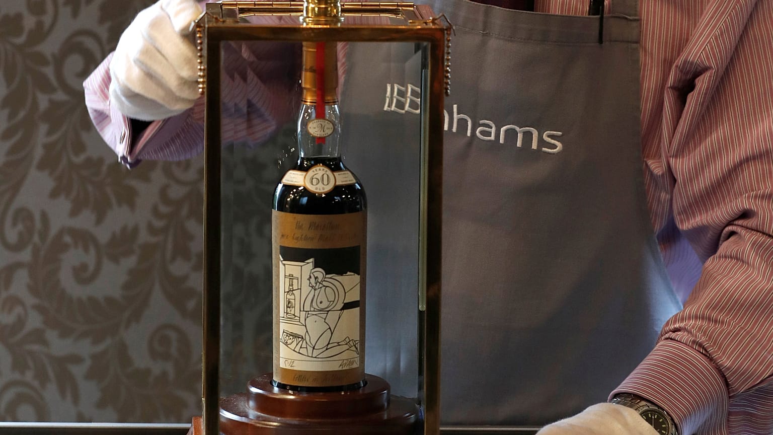 Több mint 300 millió forintot ér a világ legdrágább skót whiskyje