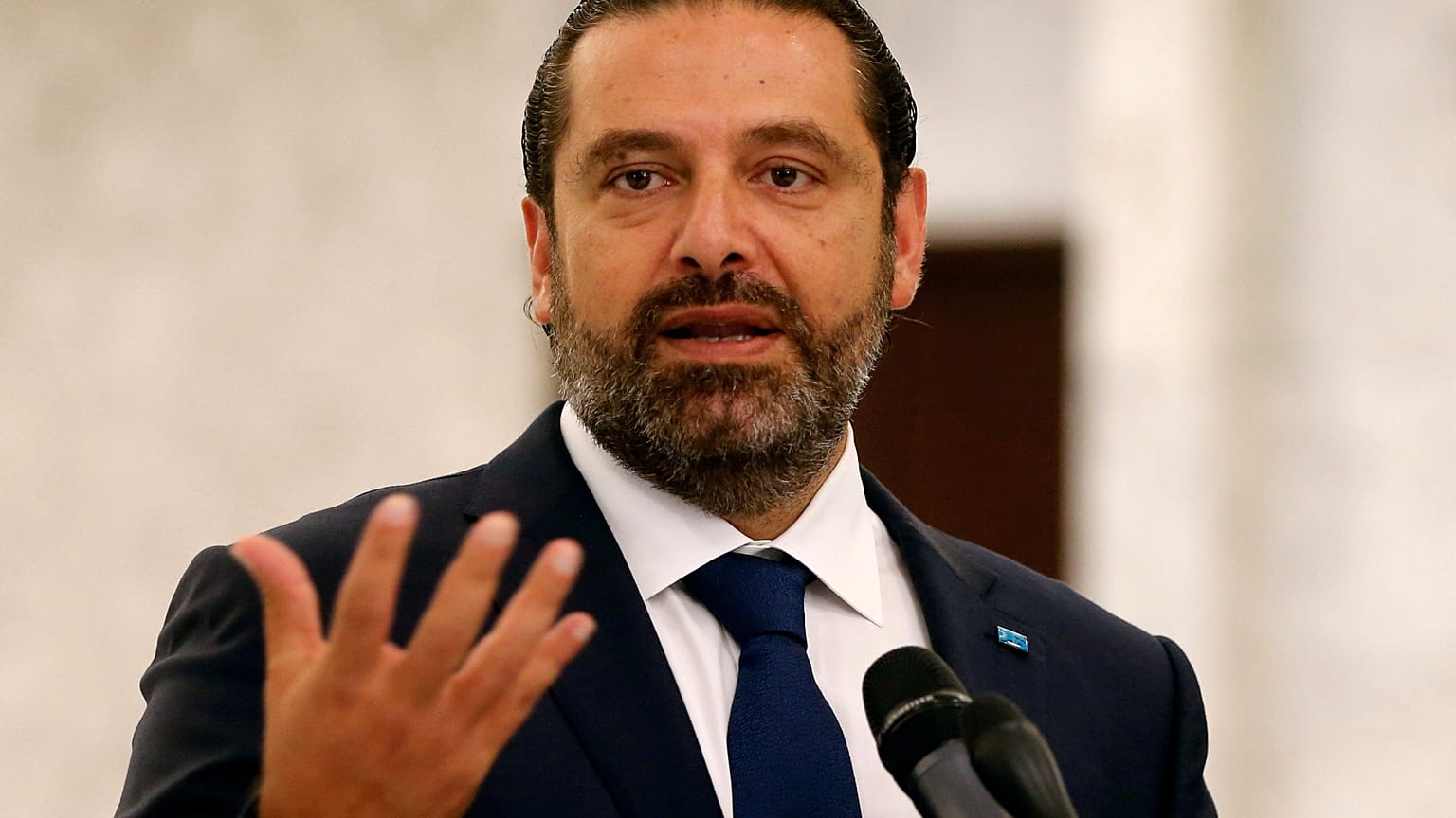سعد الحريري متفائل بشأن تشكيل حكومة جديدة في لبنان 