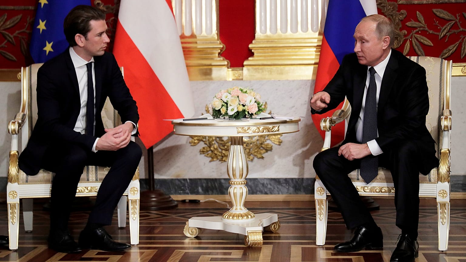 Energie und Konflikte: Kurz bei Putin