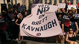 Protestas ante el Tribunal Supremo de EE.UU. por la esperada designación de Kavanaugh
