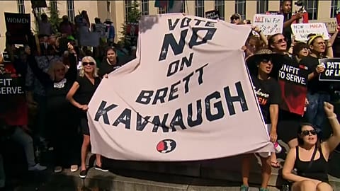 Tausende protestieren gegen Richterkandidaten Kavanaugh
