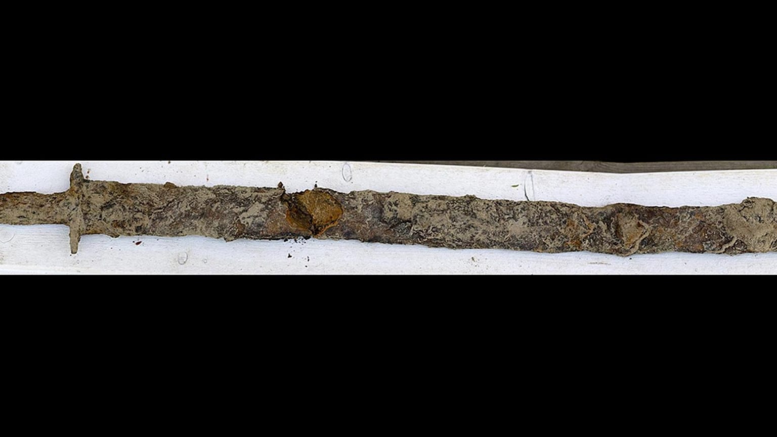 Eight-year-old girl dubbed 'Queen of Sweden' after pulling ancient sword from lake