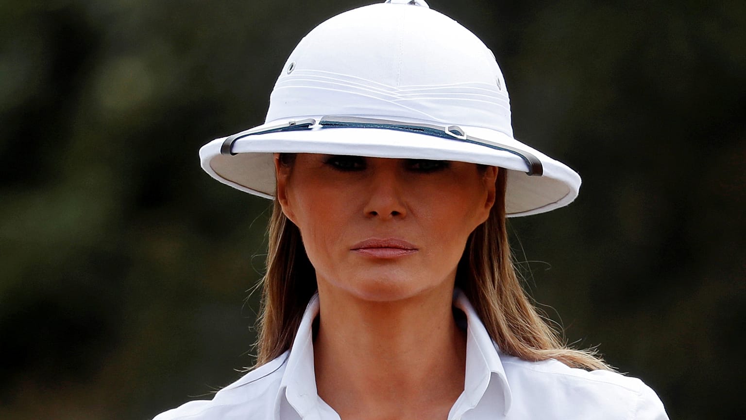Melania Trump in Afrika: Kolonial-Look und Schlangenleder-Schuhe in der Kritik - 10 Fotos