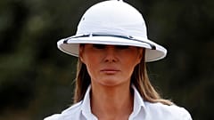 Melania Trump in Afrika: Kolonial-Look und Schlangenleder-Schuhe in der Kritik - 10 Fotos