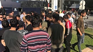 Migranten in Thessaloniki: Nehmt uns fest!