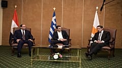 Ελούντα: Σύνοδος Κορυφής  Ελλάδας – Κύπρου – Αιγύπτου