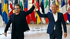 Bono in Brüssel: "Zeigt mehr Liebe für Europa"