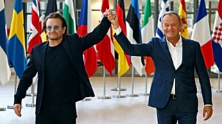 Quand Bono fait la tournée des institutions européennes 