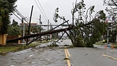 Hurricane Michael moves inland, leaving devastation behind 