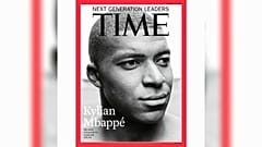 Kylian Mbappé en Une du Time 