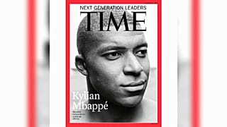 Kylian Mbappé en Une du Time 