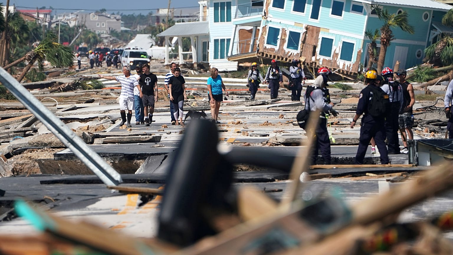 L'ouragan Michael a tout dévasté