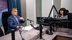 Orbán Viktor interjút ad Nagy Katalin műsorvezetőnek a Kossuth Rádióban