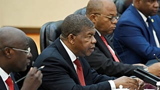 Presidente João Lourenço durante a recente viagem à China