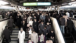 Rush hour Tokyo